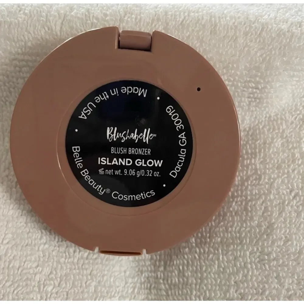 Belle Beauty Blushabelle ISLAND GLOW Blush Bronzer Kim Gravel 0.32 oz NEW
